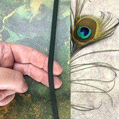 Tečkovaný zápisník A5 Green drops No.1