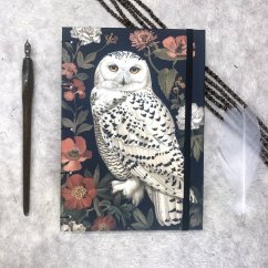 Tečkovaný zápisník Sovice sněžní