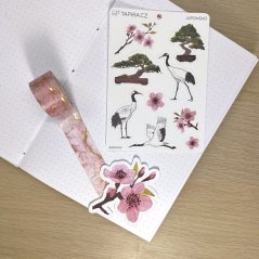 Japonsko - samolepky Cesta kolem světa