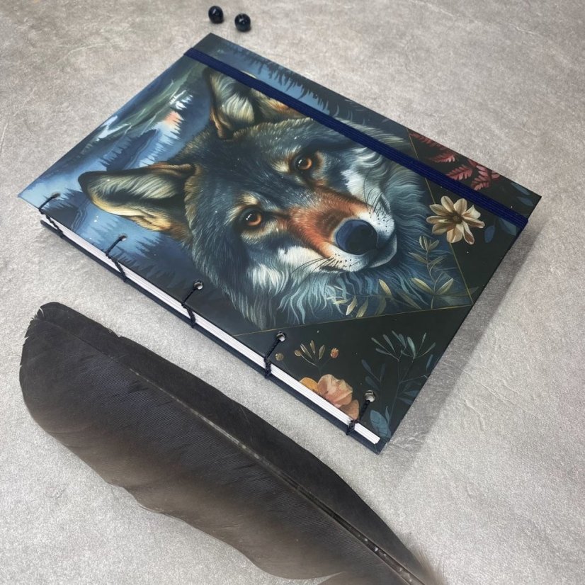 Tečkovaný zápisník Vlk