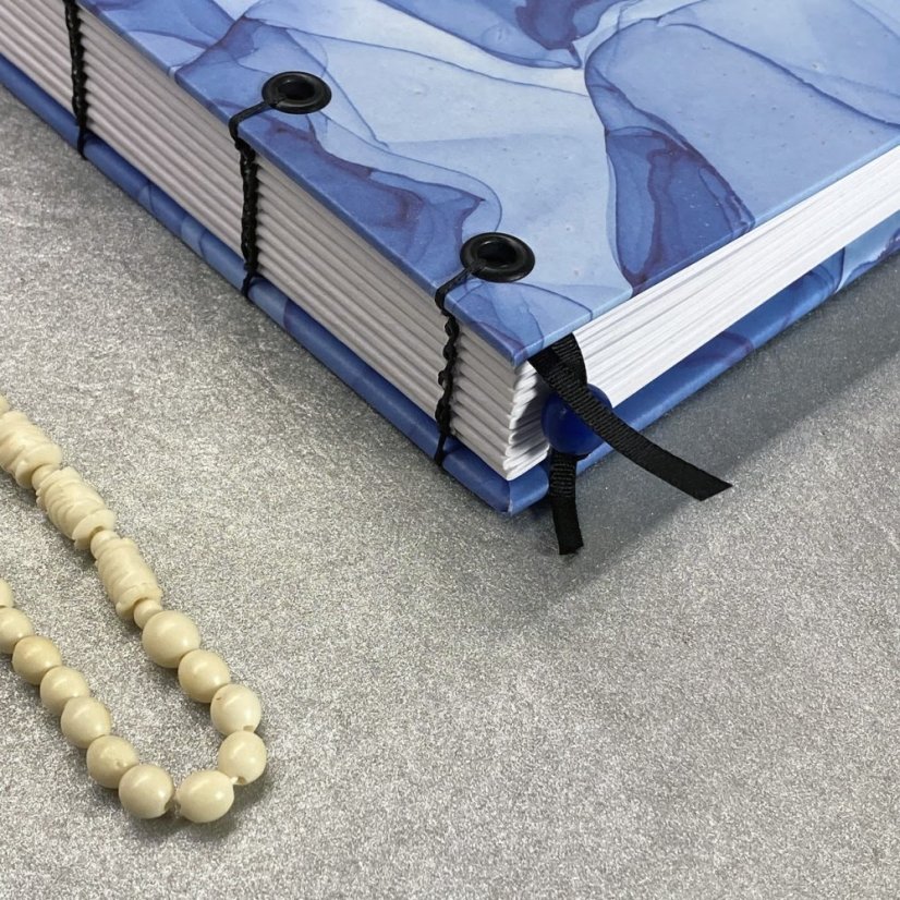 Tečkovaný zápisník Ink drops A5 No.4 papír 160g